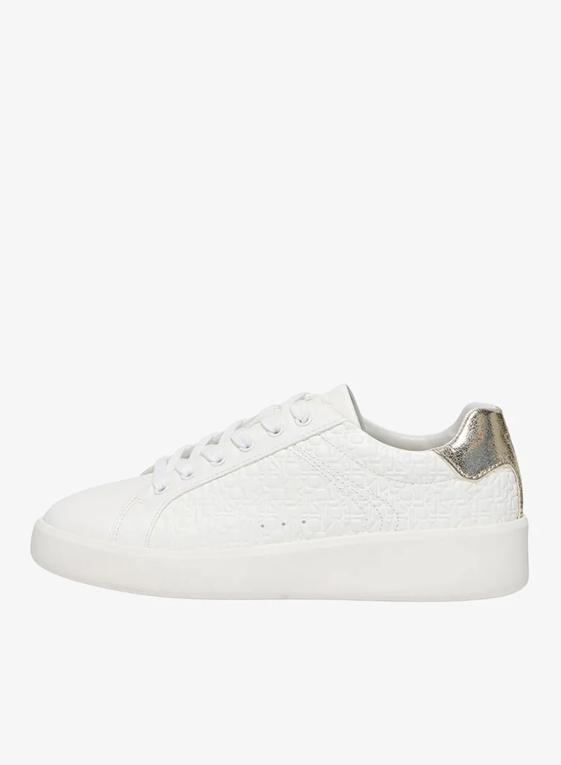 اونلي Women's ONLSOUL-8 Embossed PU Sneaker