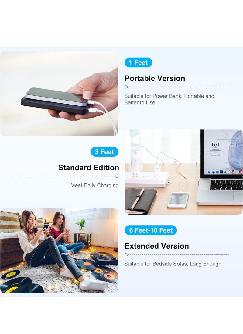 Generic - 3 Pack[ Apple MFi Certified ] iPhone Charger 3ft, Lightning to USB Cable 3 Feet, Fast Apple Charging Cable Cord 3 Foot for iPhone 14 Pro Max/13 Pro Max/12 Mini /11 Pro/11/XS/XR/8/7/6s/6/5S/iPad/Air. - Image 1