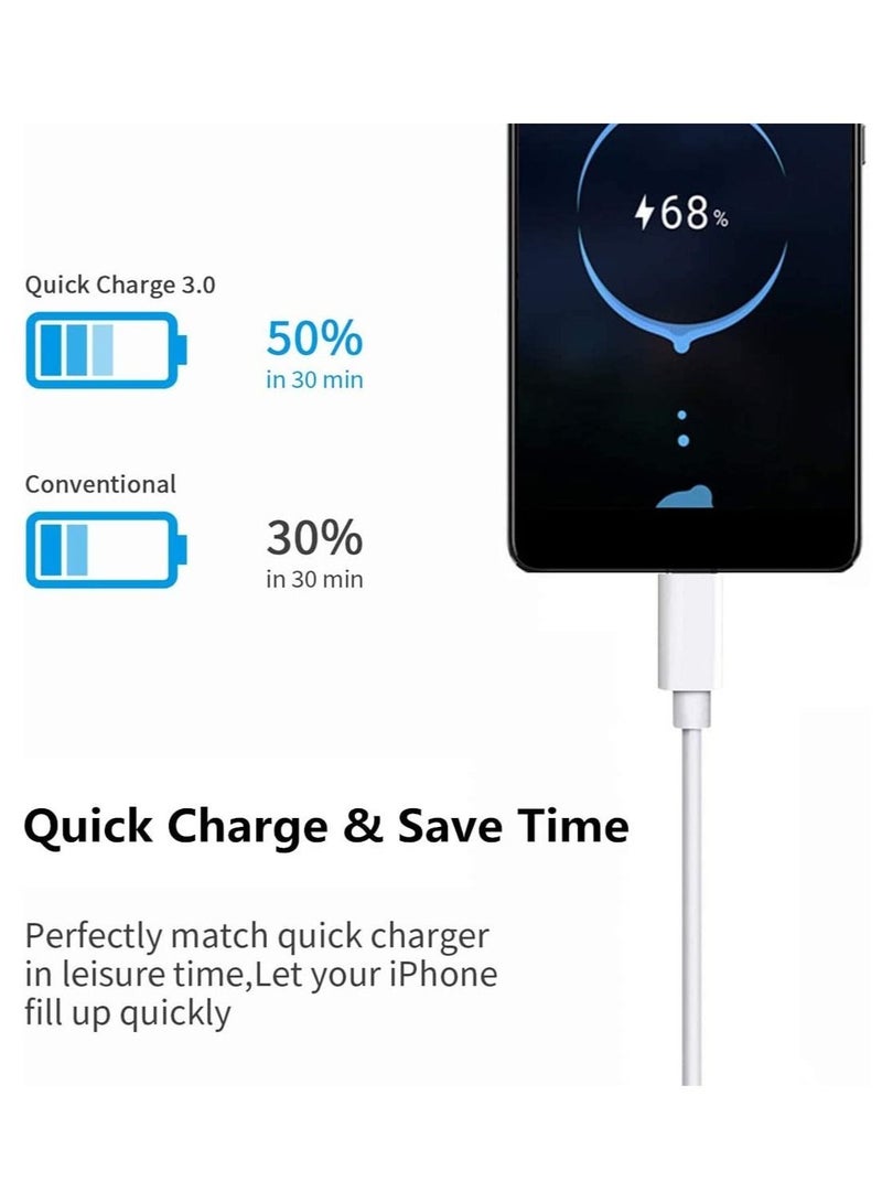 MFi Certified USB C to iPhone 12 Lightning Cable Charger,5Pack 3FT//Type C Lightning Cord Support Fast Power Delivery Wire Compatible iPhone 14 Pro Max/13/11/XS - Image 3