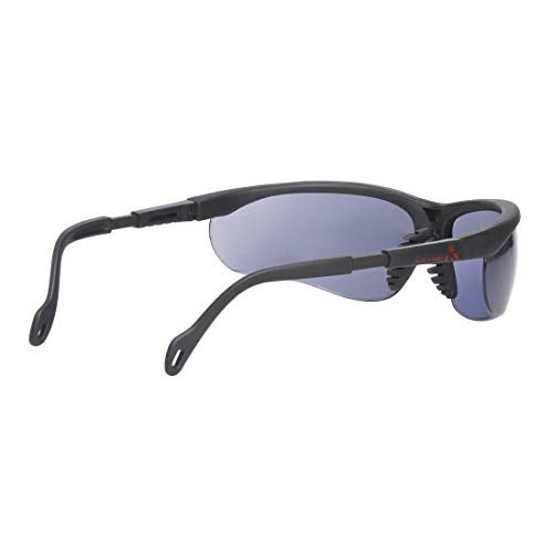 Karam ES005 Safety Goggles with Smoked Lens | Safety Glasses for Multipurpose Use for Pollution, Dust, Riding & Construction Work | Scratch & Impact Resistant - Image 3