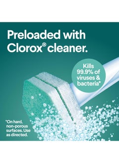 Clorox Clorox ToiletWand Disinfecting Refills, Disposable Wand Heads - Rainforest Rush - 20 Count  - Image 2