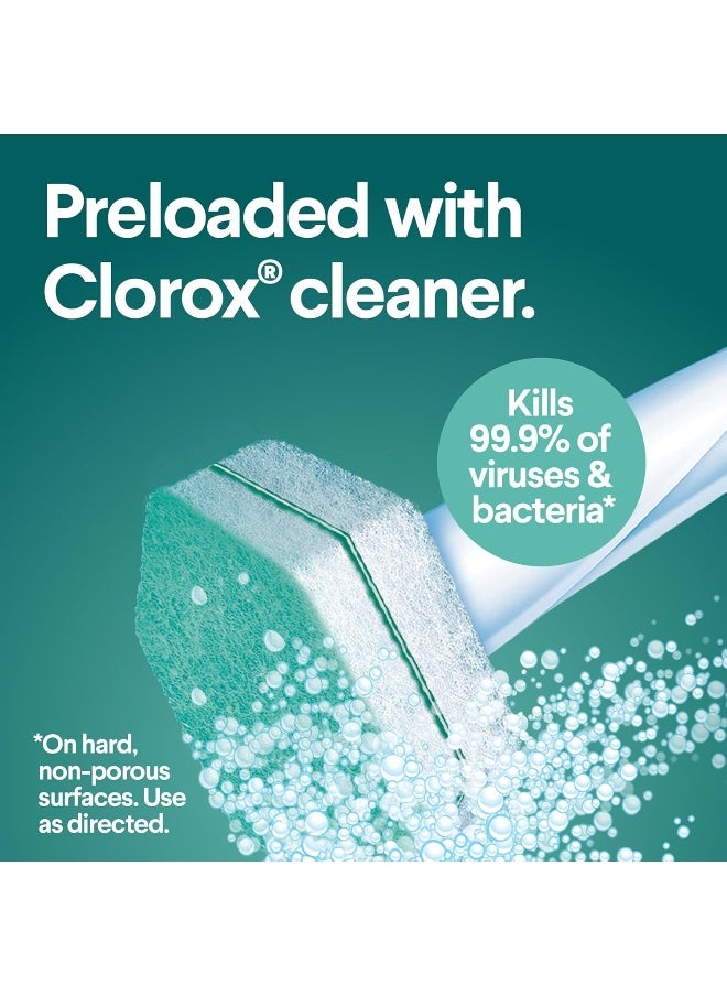 Clorox Clorox ToiletWand Disinfecting Refills, Disposable Wand Heads - Rainforest Rush - 20 Count  - Image 2