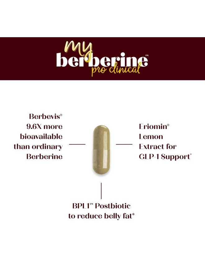 Purity Products MyBerberine ProClinical 9.6X More Bioavailable Than Ordinary Berberine - GLP-1 Support - 60 Vegetarian Capsules - Image 3