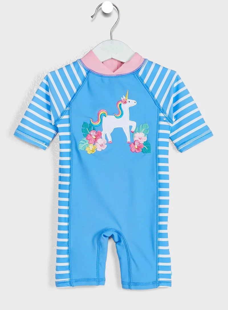 JoJo Maman Bebe Kids Sun Protection Swimsuit