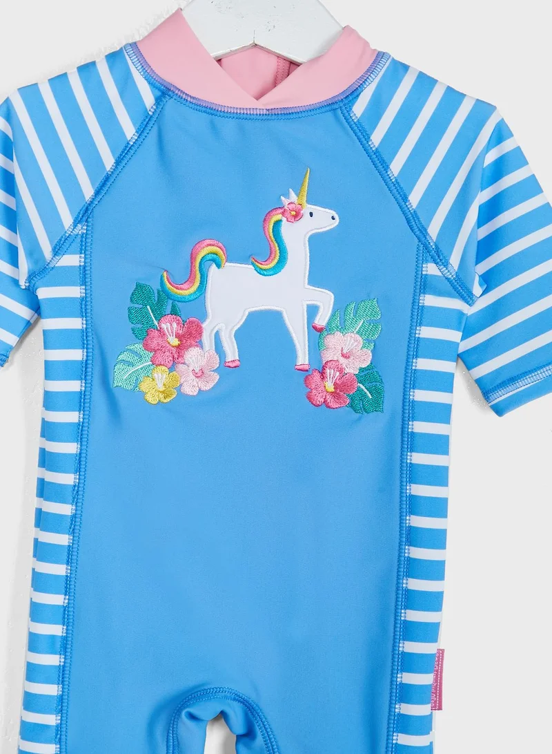 JoJo Maman Bebe Kids Sun Protection Swimsuit