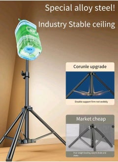 East Lady East Lady 3000.0 mAh LED Photography Ring Light With Tripod Stand Black/White  - Image 2