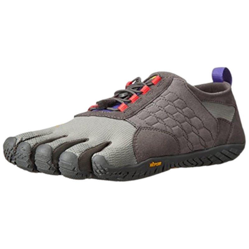 Vibram FiveFingers أحذية فيبرام النسائية فايف فينجرز تريك أسيينت | أحذية خارجية خفيفة لجميع التضاريس للمشي لمسافات طويلة، رمادي/لافندر، 38 EU / 7.5-8 US - Image 2