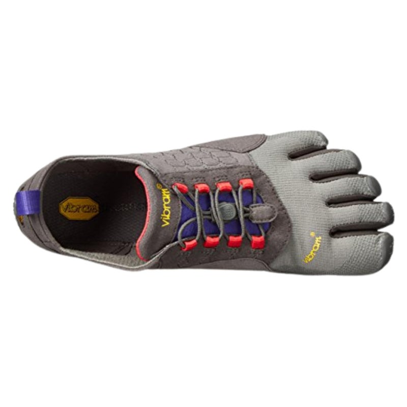 Vibram FiveFingers أحذية فيبرام النسائية فايف فينجرز تريك أسيينت | أحذية خارجية خفيفة لجميع التضاريس للمشي لمسافات طويلة، رمادي/لافندر، 38 EU / 7.5-8 US - Image 5