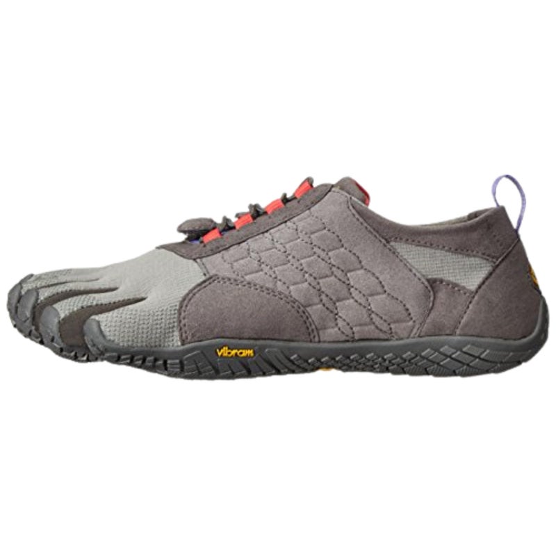 Vibram FiveFingers أحذية فيبرام النسائية فايف فينجرز تريك أسيينت | أحذية خارجية خفيفة لجميع التضاريس للمشي لمسافات طويلة، رمادي/لافندر، 38 EU / 7.5-8 US - Image 1