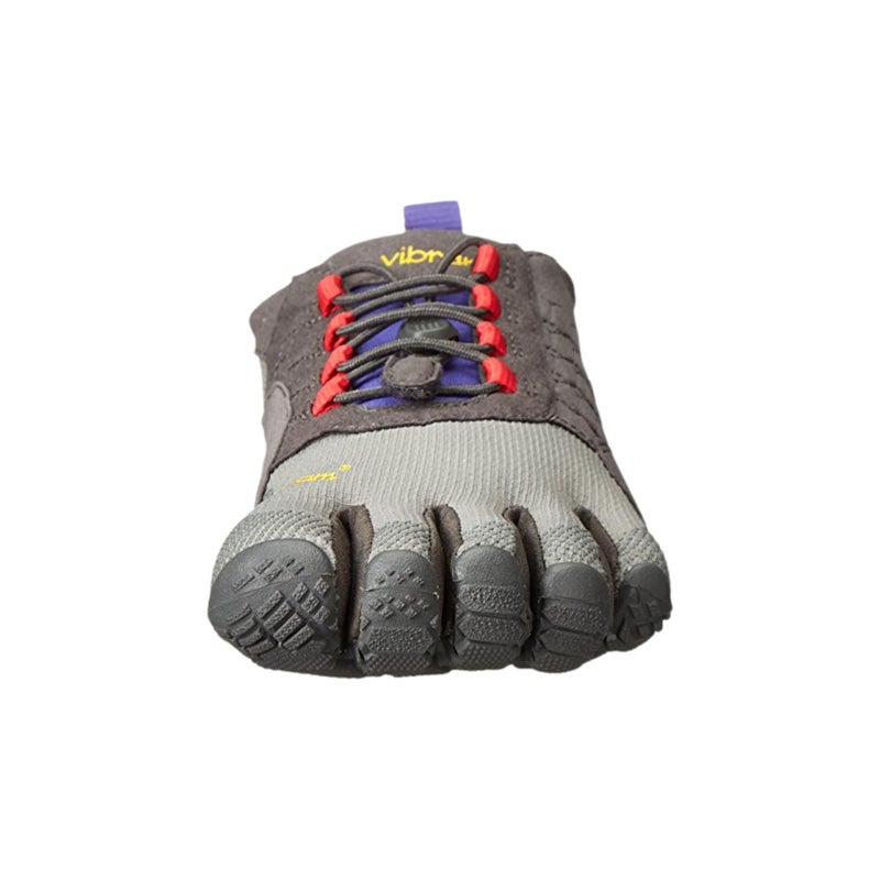 Vibram FiveFingers أحذية فيبرام النسائية فايف فينجرز تريك أسيينت | أحذية خارجية خفيفة لجميع التضاريس للمشي لمسافات طويلة، رمادي/لافندر، 38 EU / 7.5-8 US - Image 4