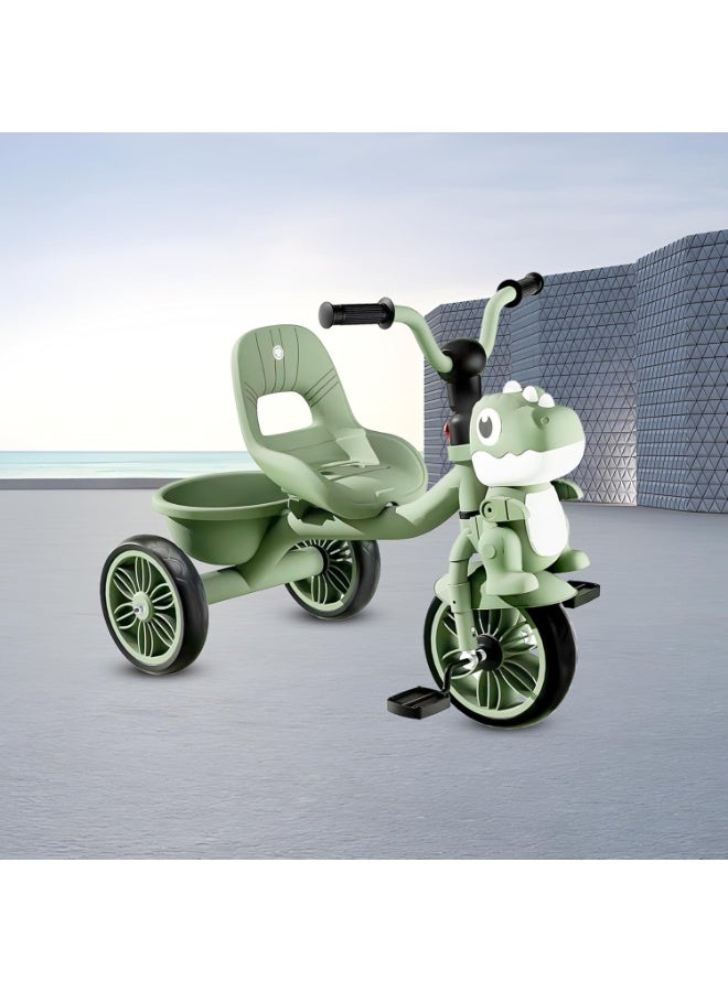 DubaiGallery Baby Tricycle for Kids, Smart Plug n Play Kids Cycle with Music, Light, High backrest & Rear Storage Baskets | Kids Tricycle | Baby Cycle for Kids 2 to 5 Years Boy Girl - Image 2