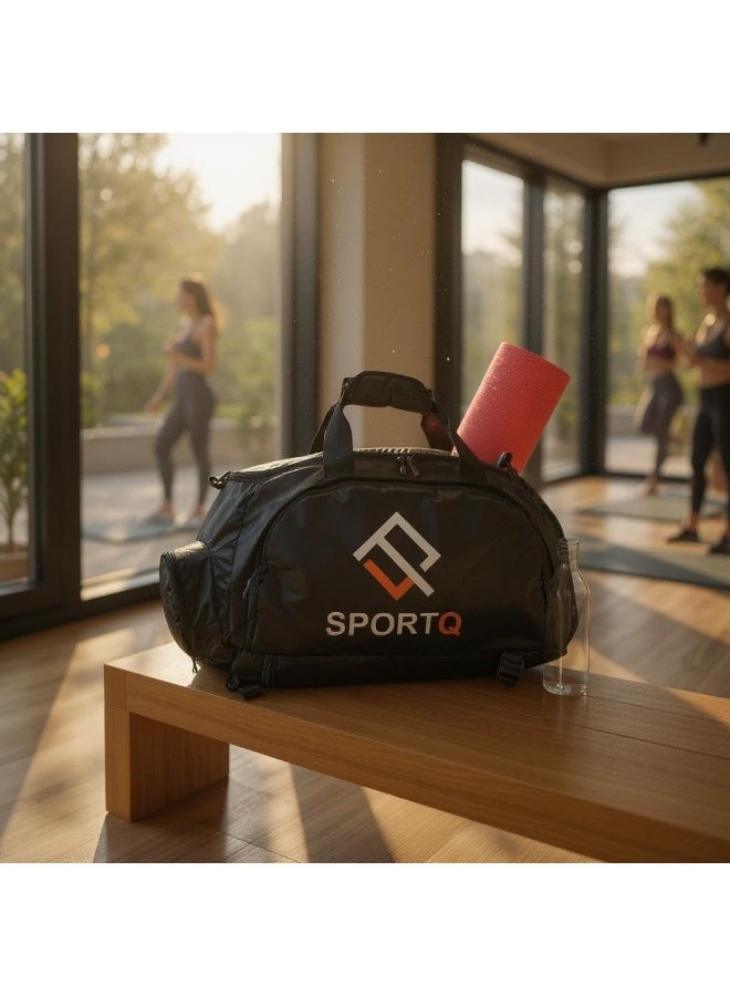 SportQ Multifunctional Sports Bag – Gym & Travel Bag, Lightweight and Practical Large Size for Carrying Clothes, Shoes & Accessories – Your Perfect Friend for Workouts and Trips - Image 2