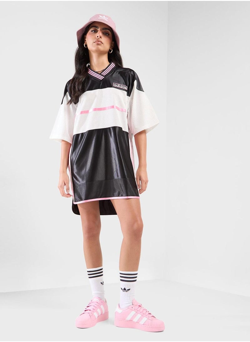 adidas Originals Retro Mesh Dress  - Image 4