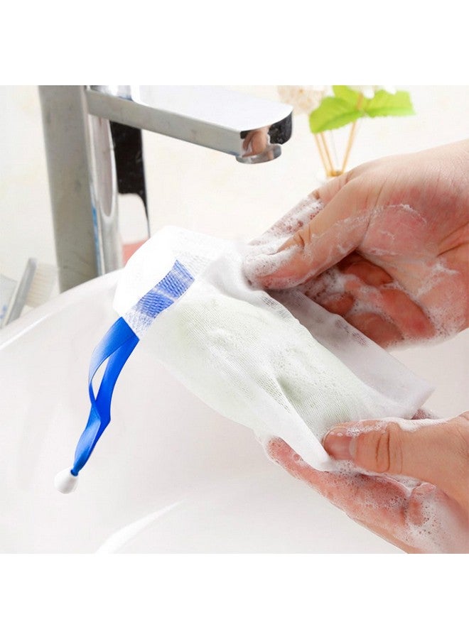 ELANE 20 Pcs Soap Mesh Bag,Mesh Soap Bags For Soap Bars,Soap Exfoliating Bag Soap Saver Bag For Foaming And Drying,Hangable (Random Colors) - Image 3