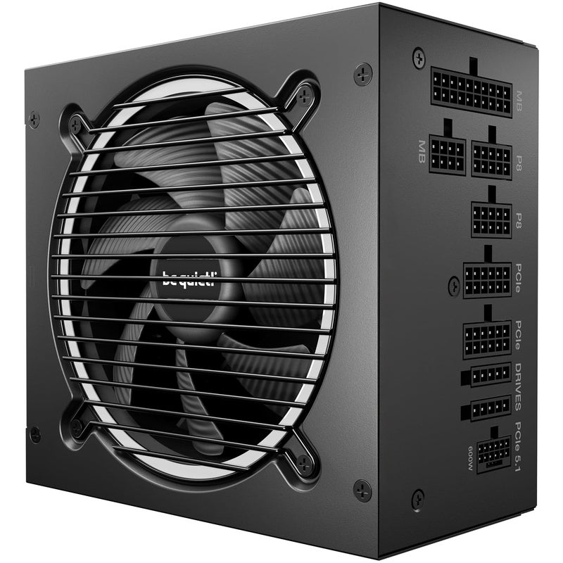 be quiet! Pure Power 13 M 850W Power Supply, 80 PlusÂ® Gold Certification, ATX 3.1 PSU, Support for PCIe 5.1 GPUs, semi-Passive 120mm be quiet! Fan, LLC Technology, Single Rail, for Overclocked GPUs - Image 1