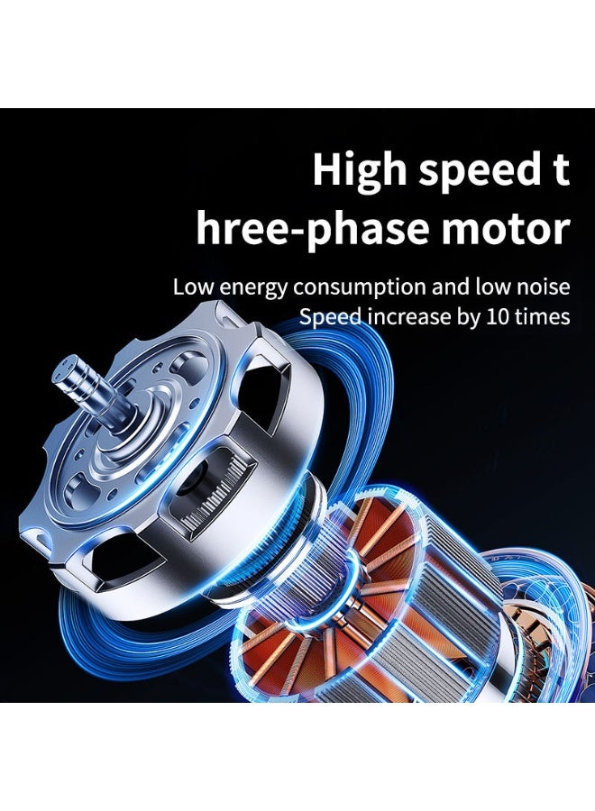FZM-05 Handheld Turbo Fan – Powerful and Portable Cooling Solution - Image 2