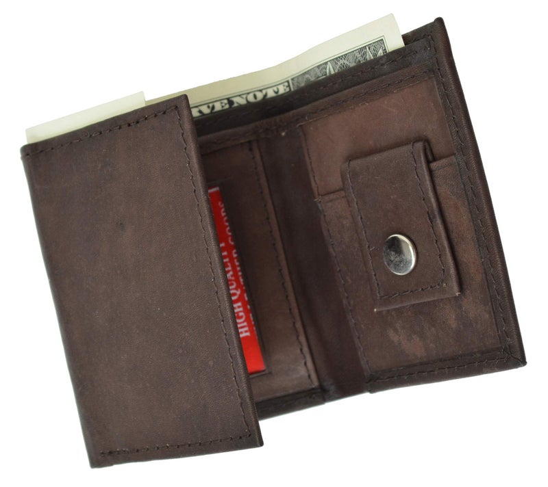 Marshal Leather Children's Wallet - Style mw825,Brown,Regular - Image 5