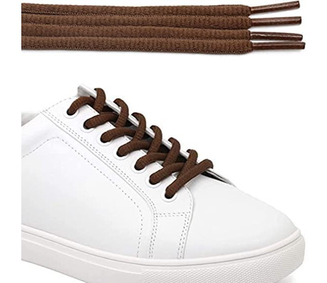 LIVECOOL 4pcs Pair Ova/sneaker/Flat Shoes laces Athletic Shoe Laces for Sport/Running Shoes Shoe Strings Round Oval/Flat/sneaker Shoe Lace - Image 2