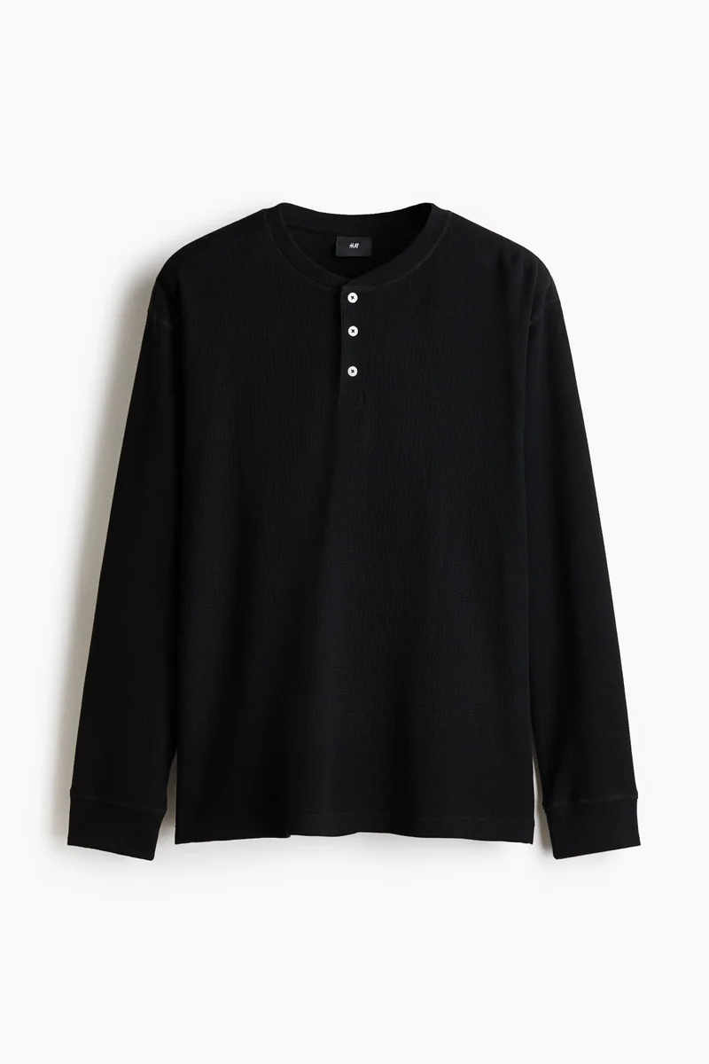 H&M  2-piece waffled loungewear set for Men | Best Price UAE