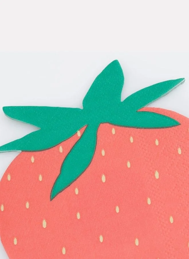 Meri Meri Strawberry Napkins