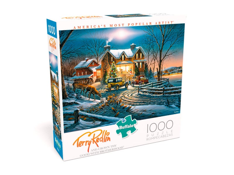 Buffalo Games - Terry Redlin - and Crown Thy Good with Brotherhood - 1000 Piece Jigsaw Puzzle for Adults -Puzzle Perfect for Game Nights - Puzzle Size is 26.75 x 19.75 - Image 2