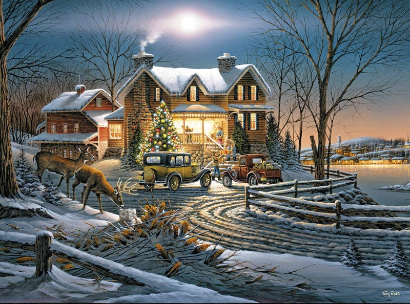 Buffalo Games - Terry Redlin - and Crown Thy Good with Brotherhood - 1000 Piece Jigsaw Puzzle for Adults -Puzzle Perfect for Game Nights - Puzzle Size is 26.75 x 19.75 - Image 1