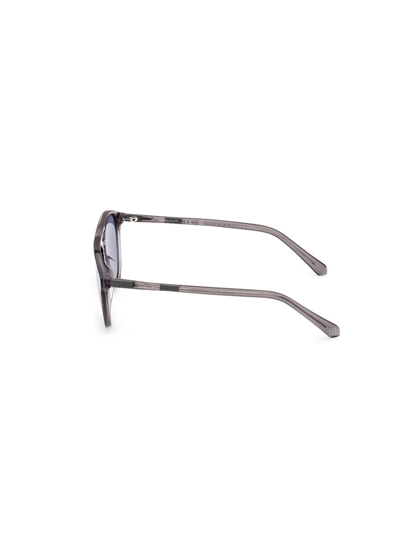 GANT Men's UV Protection Pilot Shape Acetate Sunglasses GA722320V54 - Lens Size: 54 Mm - Grey  - Image 4