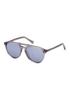 GANT Men's UV Protection Pilot Shape Acetate Sunglasses GA722320V54 - Lens Size: 54 Mm - Grey  - Image 1