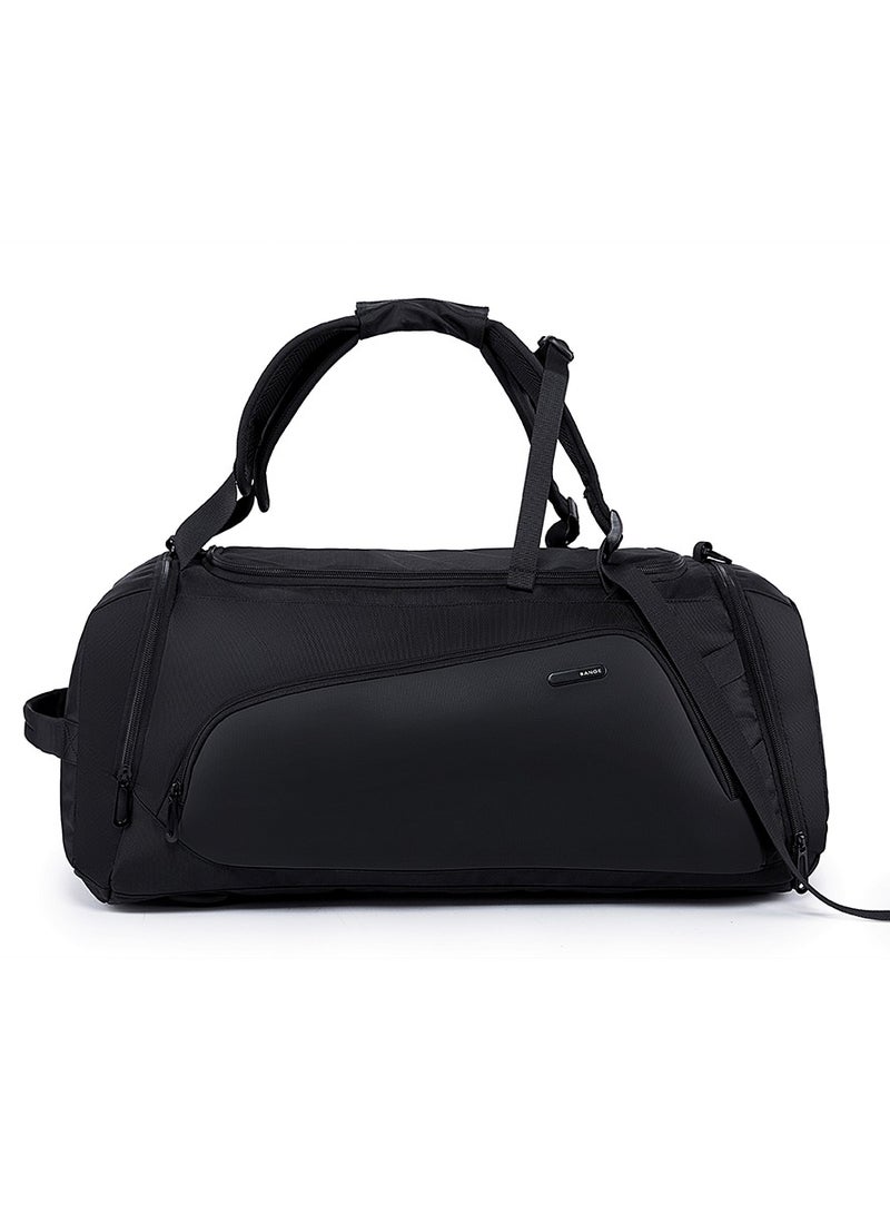 Bange stylist toiletry sport bags gym men waterproof travel duffel bag 1917 Black - Image 1