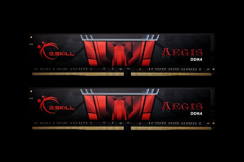G.SKILL AEGIS Series DDR4 RAM (XMP) 16GB (2x8GB) 3000MT/s CL16-18-18-38 1.35V Intel AMD Desktop Computer Memory U-DIMM (F4-3000C16D-16GISB) - Image 1