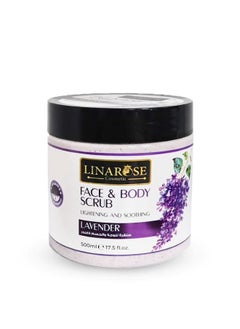 LINAROSE Face & Body Scrub Lavender 500 ml  - Image 1