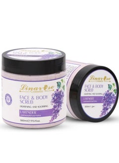 LINAROSE Face & Body Scrub Lavender 500 ml  - Image 3