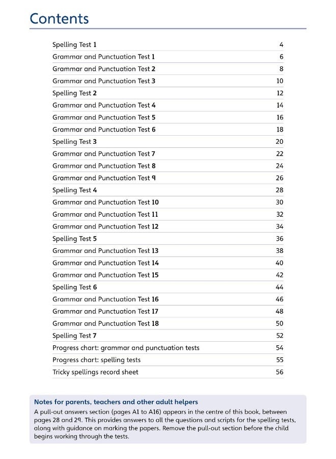 KS1 SATs Grammar, Punctuation and Spelling 10-Minute Tests - Image 3