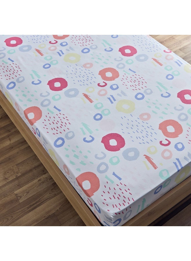 Home Box Nora Regina 2-Piece Single Microfibre Flat Sheet Set 240 x 160 cm - Image 3