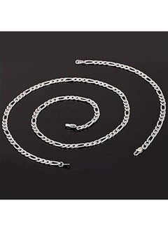 GELESE Other Men's Necklace & Bracelet Jewelry Set- 925 Silver Chain Kit for Men and Women (Silver)  - Image 2