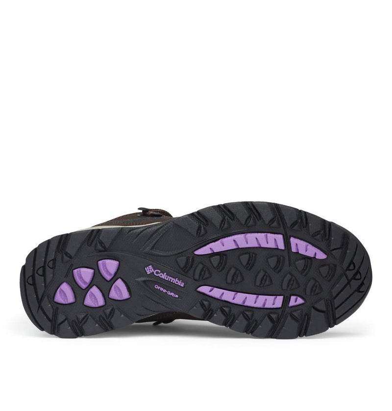 Columbia womens Newton Ridge Plus Waterproof Hiking Boot, Cordovan/Crown Jewel, 5 US - Image 5