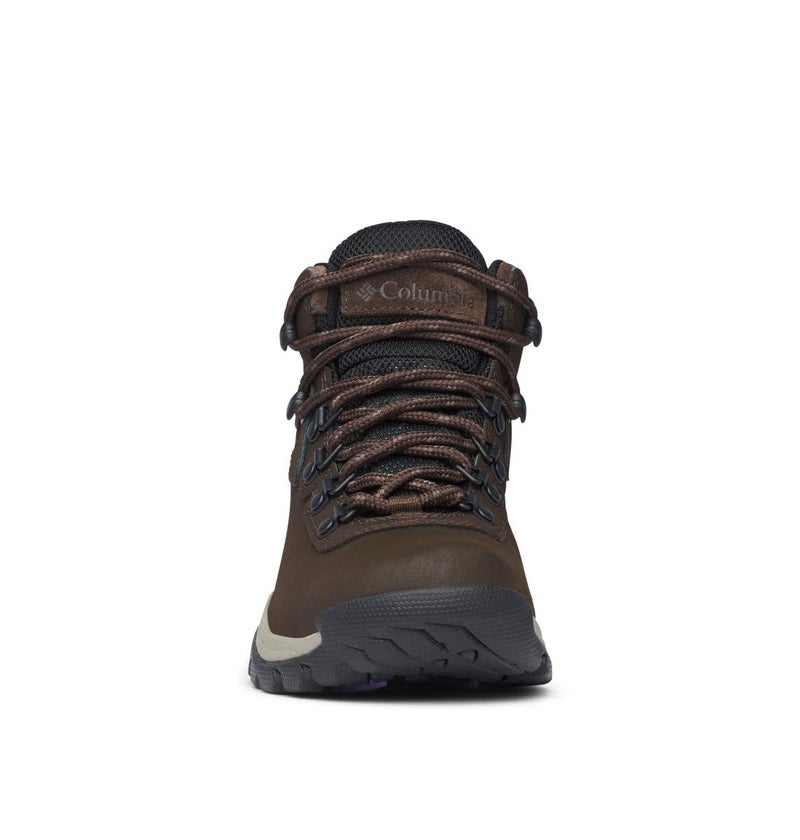 Columbia womens Newton Ridge Plus Waterproof Hiking Boot, Cordovan/Crown Jewel, 5 US - Image 3