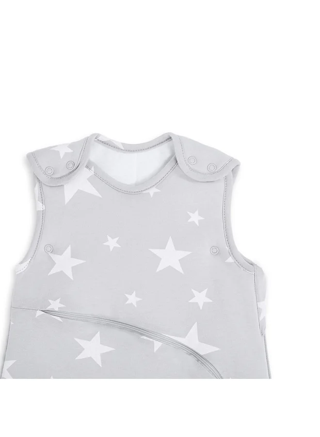 Snuz Pouch Sleeping Bag For Infant And Baby 2.5 Tog Clever Nappy Change Zip 100% Cotton Suitable From 0 To 6 Months Maximum Baby Length 68 Cmwhite