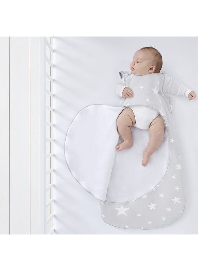 Snuz - Pouch Sleeping Bag For Infant And Baby 2.5 Tog Clever Nappy Change Zip 100% Cotton Suitable From 0 To 6 Months Maximum Baby Length 68 Cmwhite - Image 1