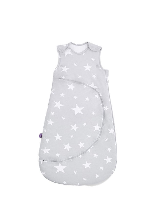 Snuz - Pouch Sleeping Bag For Infant And Baby 2.5 Tog Clever Nappy Change Zip 100% Cotton Suitable From 0 To 6 Months Maximum Baby Length 68 Cmwhite - Image 1