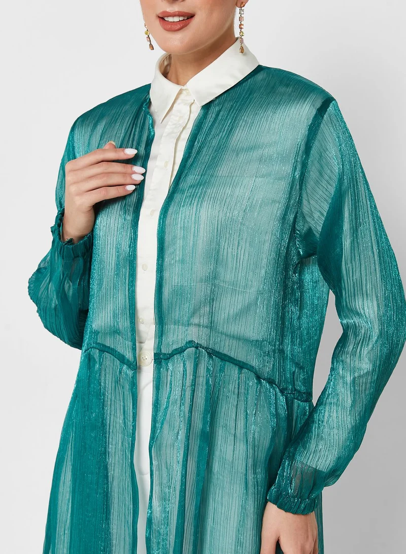 Khizana Sheer Abaya With Sheila