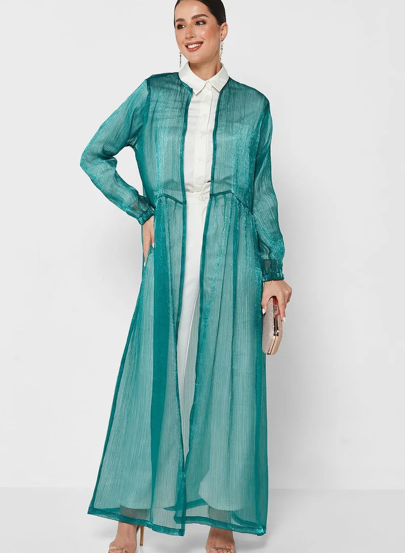 Khizana Sheer Abaya With Sheila