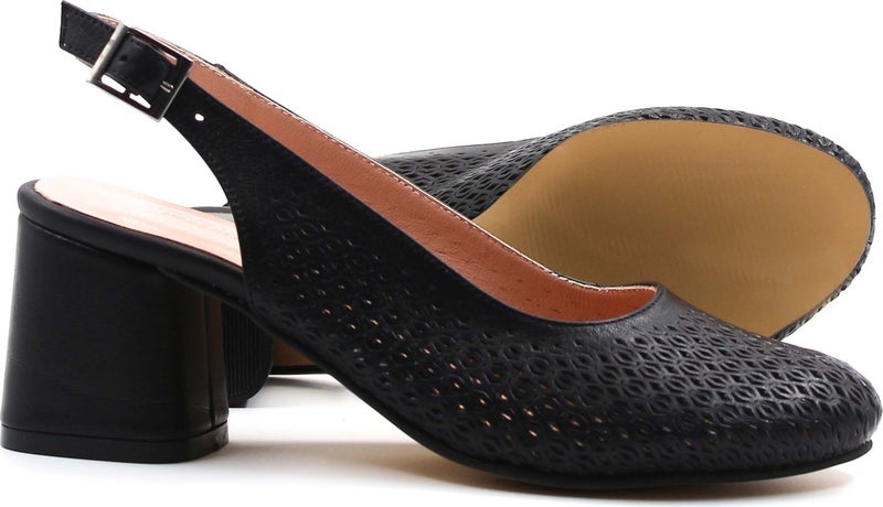 Fast Step Women's Thick Heeled Shoes 129ZA01  - Image 4