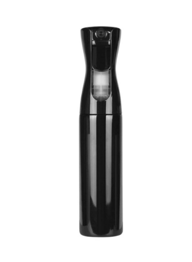 ECVV Spray Bottle Continuous Plastic Empty Hair Mist Sprayer Ultra Fine Water Mister for Hairstyling Cleaning Salons Plants Pet Care (200ml, Black) - Image 1