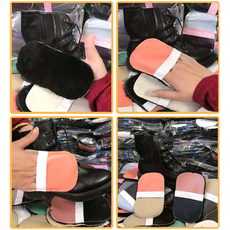 Plush Shoe Polish Gloves – Multifunctional Decontamination Cleaning Tool - Image 2