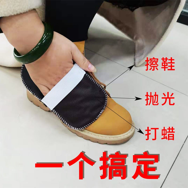 Plush Shoe Polish Gloves – Multifunctional Decontamination Cleaning Tool - Image 5