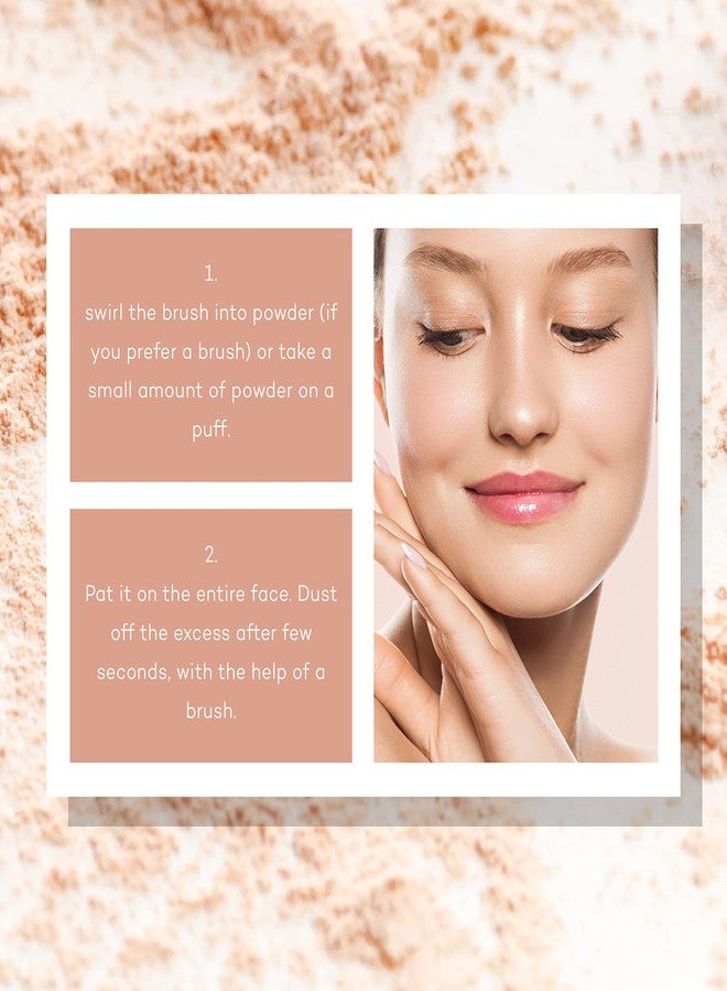 لينفور بودرة لينفور بيوتي لست طويلة الأمد لبشرة مشرقة | بودرة مضغوطة بلمسة نهائية مطفية | بشرة رطبة ومتألقة | أفضل بودرة مكياج ووجه للنساء والفتيات، 4.8 غرام - Image 5