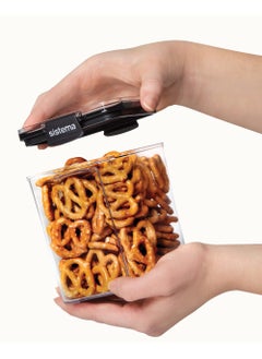 sistema Sistema 920ml Tritan Square: Leakproof Food Storage - Microwave, Fridge & Top Rack Dishwasher Safe - ( BPA-Free)
, Made In New Zealand  - Image 3
