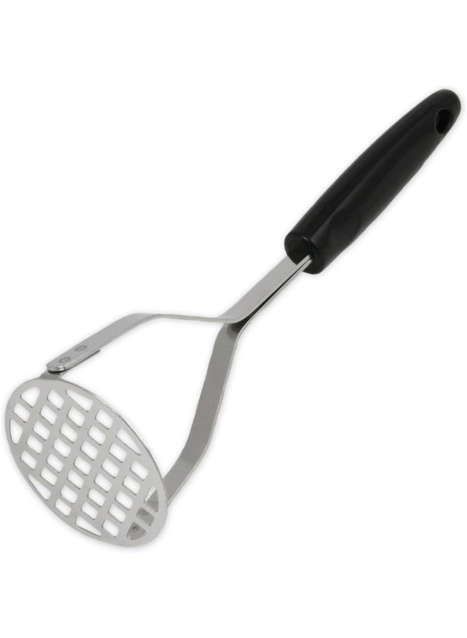 Chef Craft Stainless Steel Small Hole Masher Silver and Black 66.129 x 26.035 x 8.89 cm 12923 - Image 1