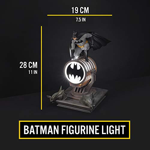 Paladone Batman Figurine Light - Officially Licensed DC Super Heroes Decor and Gift, Collectible Display Lamp Must Have for DC Comic Fans, USB Powered 27” LED Light - Image 3